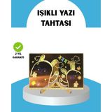 MidasTech Silinebilir LED Mesaj Tahtası 7 Renkli Kalem Dahil Midiastech