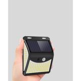MidasTech Solar Güneş Enerjili Hareket Sensörlü 4 Taraflı Bahçe Lambası – IP65 Su Geçirmez, 100 LED