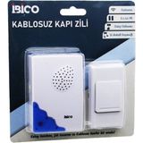 MidasTech Wireles Kablosuz Kapı Zili Pilli 16 Farklı Melodi 50MT Çekim Alanı Pil = 2AA - Düğme = 23