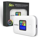 Midcom 4g A8-E Mobil Sim Kartlı Wifi Router 300MBPS Kablosuz 3000MAH Taşınabilir Hotspot Cep Modem - Beyaz