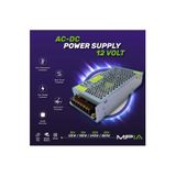Midcom Ps-30 Metal Kasa Adaptör Fanlı 12 Volt 30 Amper Fanlı Model
