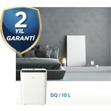 Midea Dq 10 Lt. Nem Alma Cihazı - Beyaz