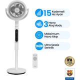Midea Hava Sirkülasyonlu Vantilatör (Midea Türkiye Garantili) - Beyaz