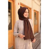Mides scarf Bambu Siyah Renk Şal-acı Kahve