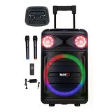 Midex 1300 Watt FM Radyolu Taşınabilir Mikrofonlu Karaoke Eğlence Ses Sistemi MXR-1300