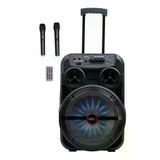 Midex 280 Watt Portatif Taşınabilir Karaoke Eğlence Mikrofonlu Ses Sistemi Mxr-280 (Bluetooth Kayıt Usb Şarjlı)