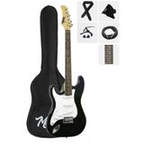 Midex AGE-45-OUT SOLAK Elektro Gitar Seti Full Aksesuar White Black (OUTLET)