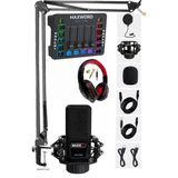 Midex Arcade Pack-3 Medley Ses Kartı Ve Mx-2020 Mikrofon Gaming Canlı Yayın Stüdyo Seti
