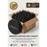 Midex BCS-400-50X Bendir Def Erbane Çantası 50'li Paket Kaliteli Siyah Kılıf (50 Adet)