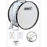 Midex Bnd-24 Bando Davulu 24 İnç 61 Cm Çap Profesyonel Bass Davul Seti