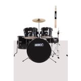 Midex CD500X-BK Akustik Junior Davul Seti 5-18 Yaş İçin Full Set Çocuk Baterisi