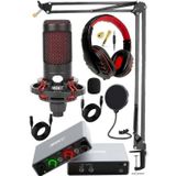 Midex Central-GR Pack-2 Stüdyo Ekipmanları GLX-700GR Ses Kartı CXN-30 Stüdyo Mikrofon