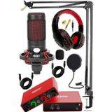 Midex Central-RD Pack-2 Stüdyo Ekipmanları GLX-700RD Ses Kartı CXN-30 Stüdyo Mikrofon