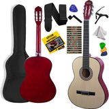 Midex CG-270NT Klasik Gitar 4/4 Yetişkin Boy Sap Ayarlı Full Set - Naturel