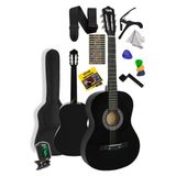 Midex Cg-36Bk-Pak Kaliteli 36 Inc 3/4 Junior Cocuk Gitari 8-12 Yas Arasi (Canta Tuner Aski Pena Metod)