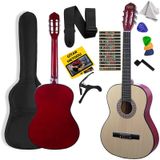 Midex CG-36NT Kaliteli 36 İnç 3/4 Juniur Çocuk Gitarı 8-12 Yaş Arası (Çanta Askı Capo Nota Sticker Pena Metod)