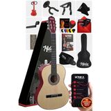 Midex CG-36NT-PAK Kaliteli 36 İnç 3/4 Juniur Çocuk Gitarı 8-12 Yaş Arası (Çanta Capo Askı Nota Sticker Pena Metod)