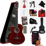 Midex CG-396BRW Kahve Renk Solak Klasik Gitar 4/4 Yetişkin Boy Premium Ses Kalitesiyle