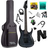 Midex Crade-St Grey Rosewood Klavye Super Strat Kasa Hh Yüksek Kaliteli Elektro Gitar - Gri