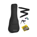 Midex CS-21A Soprano Kaliteli Ukulele Kılıfı (Askı Capo Pena)