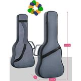 Midex CS-24 Concert Ukulele Çantası Gigbag Soft Case Kılıf (10 Pena ve Takım Tel Hediye)