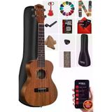 Midex CT-24M Set Maun Concert Ukulele (Nota Sticker Askı Pena)