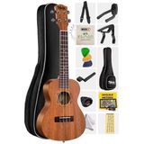 Midex CT-24MT Set Concert Ukulele (Çanta Askı Stand Yedek Tel Metod Pena)