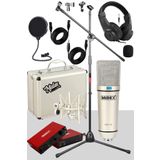 Midex CX1-C Mikrofon + GLX-800 + Kulaklık + MS06 Stand + Shock Mount Pop Filtre Set