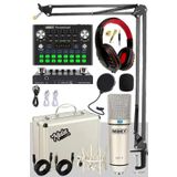 Midex CX1 Compact Set-2 Efektli Ses Kartı Mikrofon Stand Seti