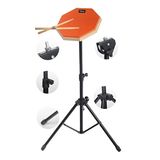 Midex Dd-1080-pak Bateri Davul Çalışma Pedi Seti 8" Drum Practice Pad