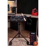 Midex DDX-105ST Profesyonel Standlı Dijital Davul Şarjlı Elektronik Bluetooth Bateri