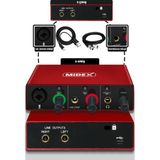 Midex GLX-500 PRO 2 Giriş 2 Çıkış USB Stüdyo Ses Kartı