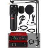 Midex Glx Paket-2 BM800 And Mikrofon Ses Kartı + Stand Set - Çok Renkli
