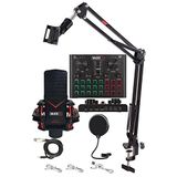 Midex Gmx-1 Record Set Condenser Mikrofon Ses Kartı Canlı Yayın Paketi