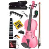 Midex HGA24PİNK-PAK Pembe 1/2 Çocuk Kemanı Seti