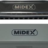 Midex HN-10SL Silver Örf Aletleri 10 Delikli Mızıka