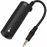 Midex İrig 6.3 mm Jack Girişli Enstrüman Mobil Cihaz Ara Birimi Siyah Renkli iPhone Android Uyumludur