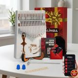 Midex KLX-540-PAK Beyaz Kalimba 17 Tuşlu Full Set - Krem