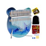 Midex KLX-650 Okyanus Cam Kalimba 17 Tuşlu Full Set