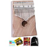 Midex KLX 660 Kalimba 1. Sınıf Koa Ağacı Mineral Çelik Paslanmaz 17 Tuş Tam Set