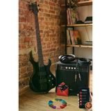 Midex MBG-410BK-20AMP 4 Telli Bas Gitar ve 20W Amfi Kulaklık Set