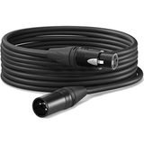 Midex MCB-15X Kaliteli Stereo Mikrofon kablosu Xlr + Xlr 15 Metre Siyah Renk