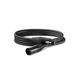 Midex Mcb-3x Kaliteli Stereo Mikrofon kablosu Xlr + Xlr 3 Metre Siyah Renk