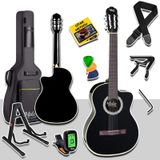 Midex Mgx-100Bk-St Üst Seviye Klasik Gitar 4/4 Sap Ayarlı