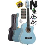 Midex MGX-100LTB-BAG Üst Seviye Klasik Gitar 4/4 Sap Ayarlı (Tuner Çanta Askı Capo Metod Pena)