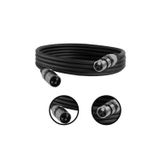 Midex Mxl-3M-Bk Kaliteli Xlr To Xlr 3 Mt. Mikrofon Kablosu