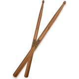 Midex OAK-110-5A Ahşap Meşe Ağacı Bateri Baget Davul Bageti 5A Drumsticks Türkiye Menşeli