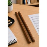 Midex Orf-Bt-25Brw Kahverengi Çocuklara Özel Ritim Çubuğu 25 Cm Eğitici Örf Aleti (Karbon Fiber)