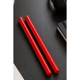 Midex Orf-Bt-25Rd-3X Kırmızı Çocuklara Özel Ritim Çubuğu 25 Cm Eğitici Örf Aleti (Karbon Fiber)