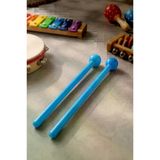 Midex Orf-Tfk-20Bl Mavi Çocuk Davulu Tokmağı Ritim Çubuğu Örf Aleti 23 Cm (Karbon Fiber)